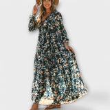Ada – Rochie maxi florală din voal