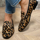 Celia – Mocasini cu imprimeu leopard