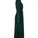 Alina – Rochie plisată cu brâu
