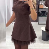 Liviana – Rochie scurtă cu tul