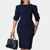 Olivia – Rochie mulată cu peplum