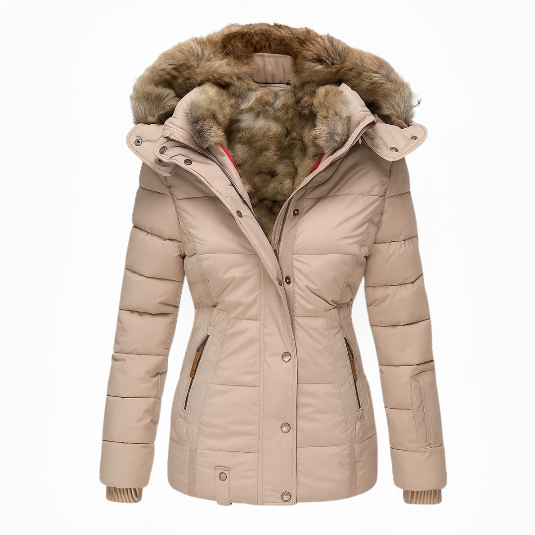 Eugenia – Geacă puffer cu glugă