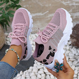 Izabela – Sneakers din tricot respirabil