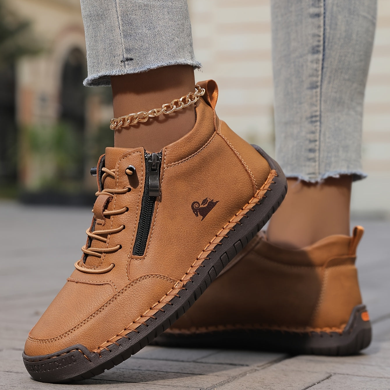 Silvana – Pantofi casual cu fermoar