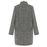Doina – Palton lung din tweed