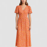 Erica – Rochie cu mâneci fluture