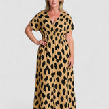 Estera – Rochie maxi cu nasturi