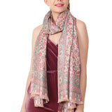 Dumitra – Eșarfă paisley reversibilă