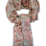 Dumitra – Eșarfă paisley reversibilă