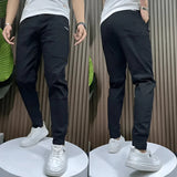 Anton – Pantaloni cu manșetă elastică