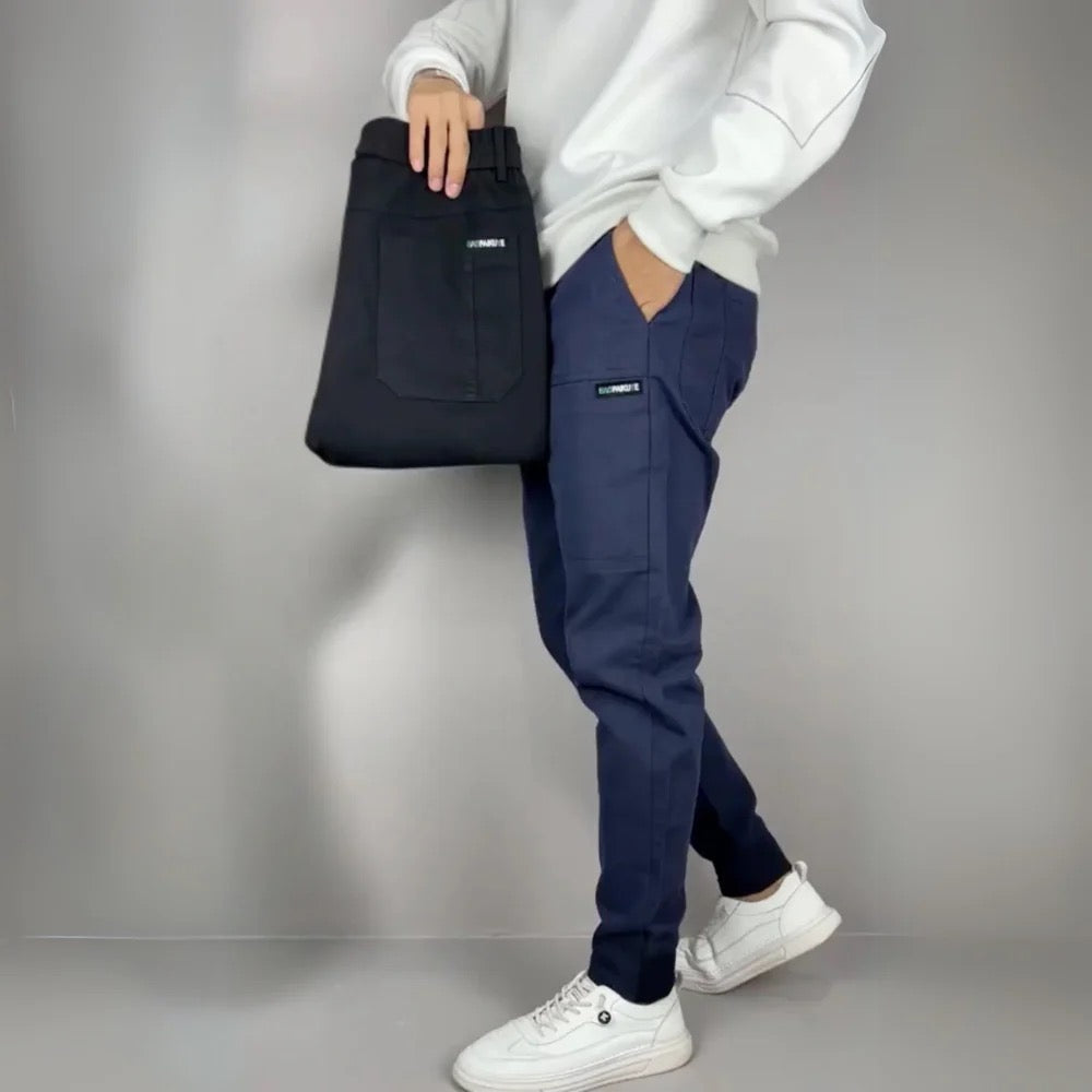 Anton – Pantaloni cu manșetă elastică
