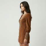 Speranța – Rochie mini cu broderie