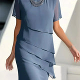 Alexandra – Rochie cu volane suprapuse