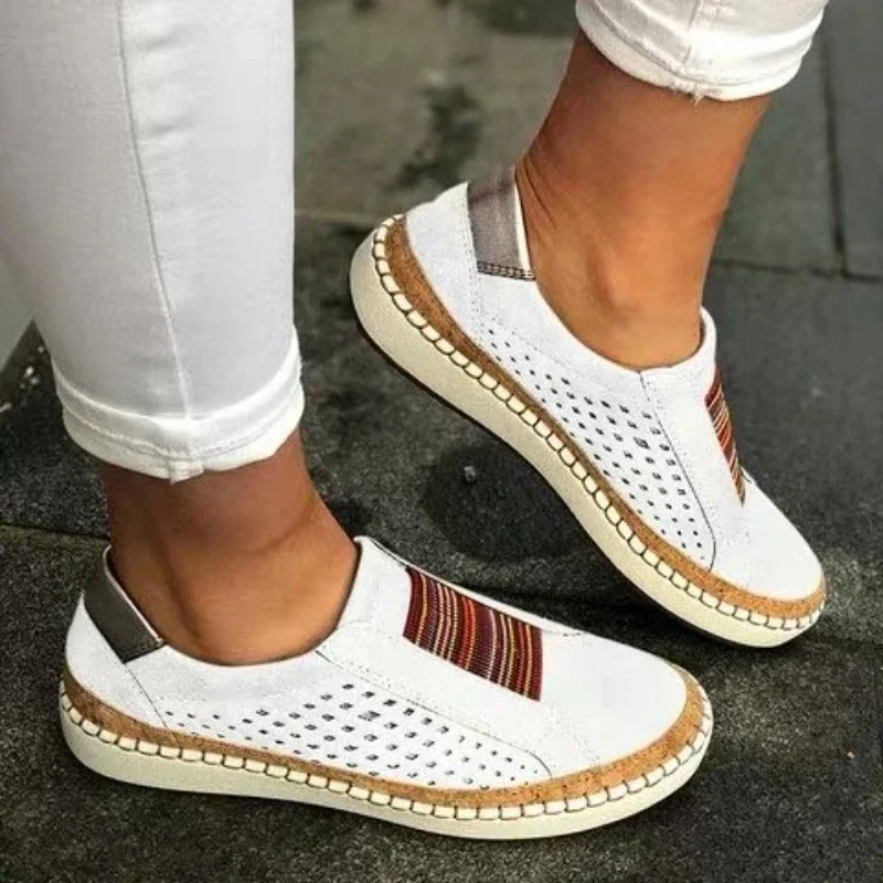 Eliza – Pantofi slip-on cu perforații