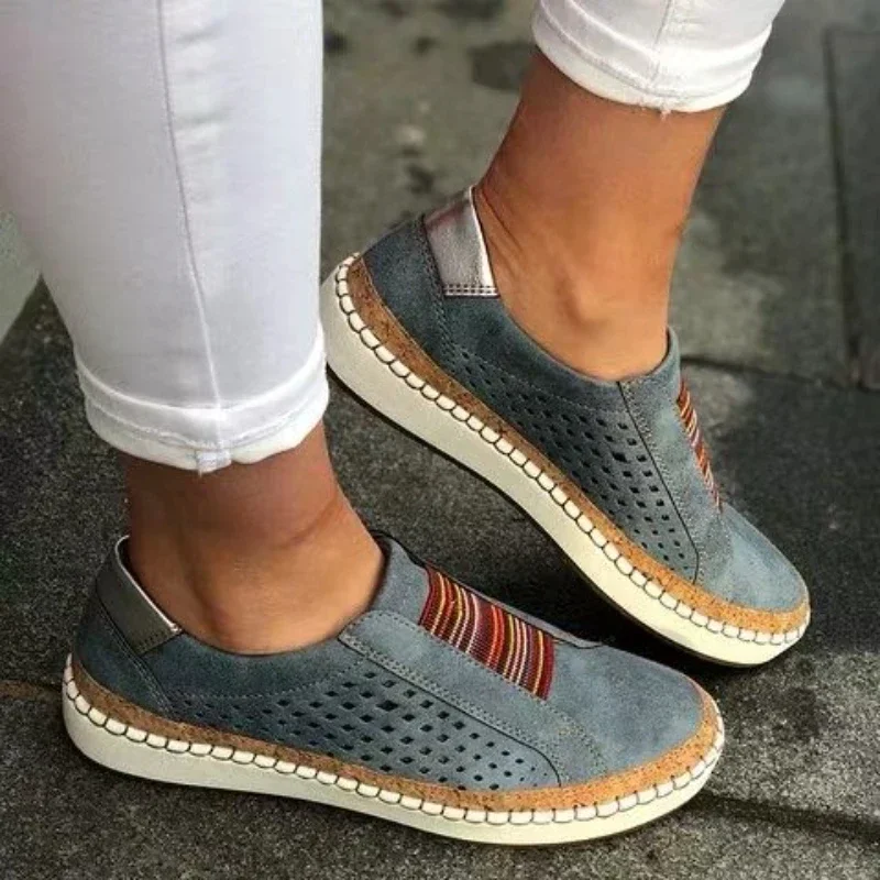 Eliza – Pantofi slip-on cu perforații