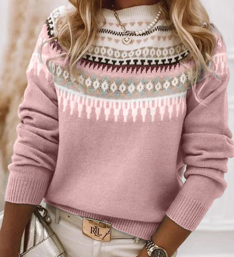 Mariana – Pulover cu model nordic