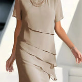 Alexandra – Rochie cu volane suprapuse