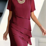 Alexandra – Rochie cu volane suprapuse
