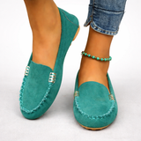 Marilena – Mocasini cu cusături decorative
