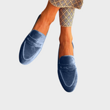 Agata – Mocasini cu model patchwork