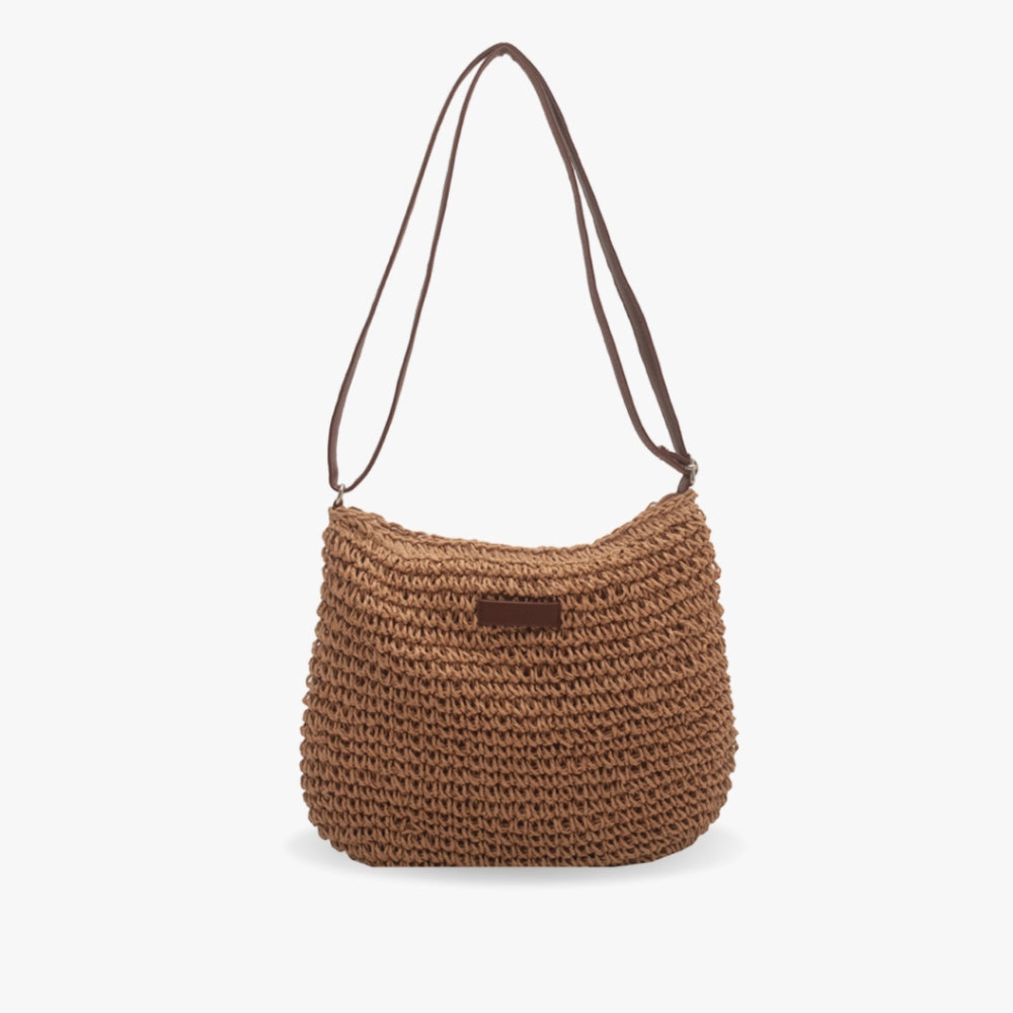 Anișoara – Geantă crossbody cu aspect împletit