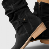 Mălina – Botine încrețite cu baretă