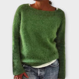 Viviana – Pulover lejer cu guler rotund