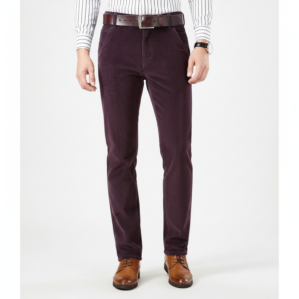 Iulian – Pantaloni din catifea reiată