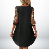 Amelia – Rochie scurtă cu trandafiri