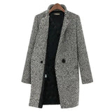 Doina – Palton lung din tweed