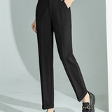Simona – Pantaloni drepți cu manșetă