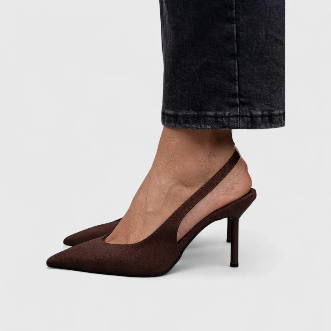 Laura – Pantofi slingback cu vârf ascuțit