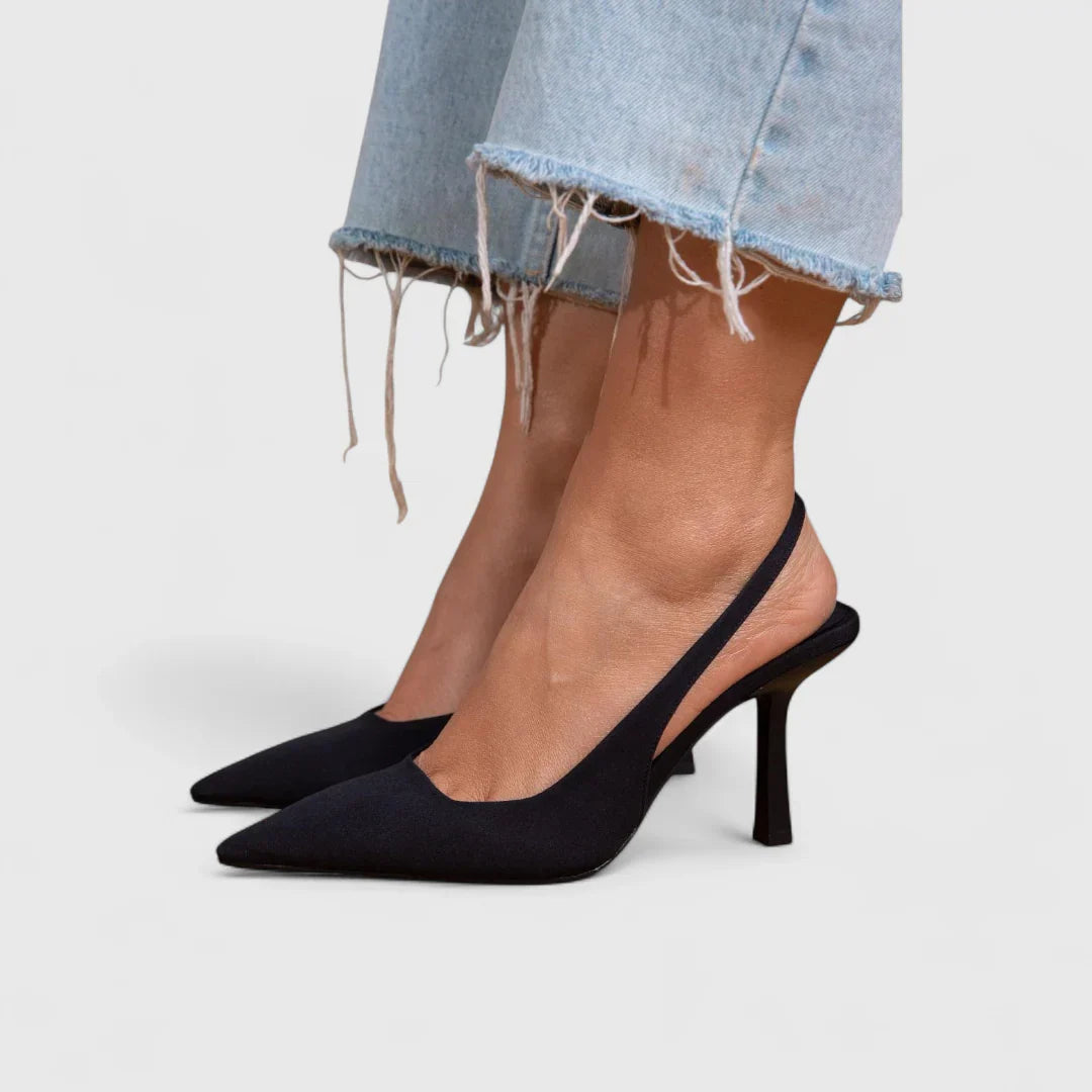 Laura – Pantofi slingback cu vârf ascuțit