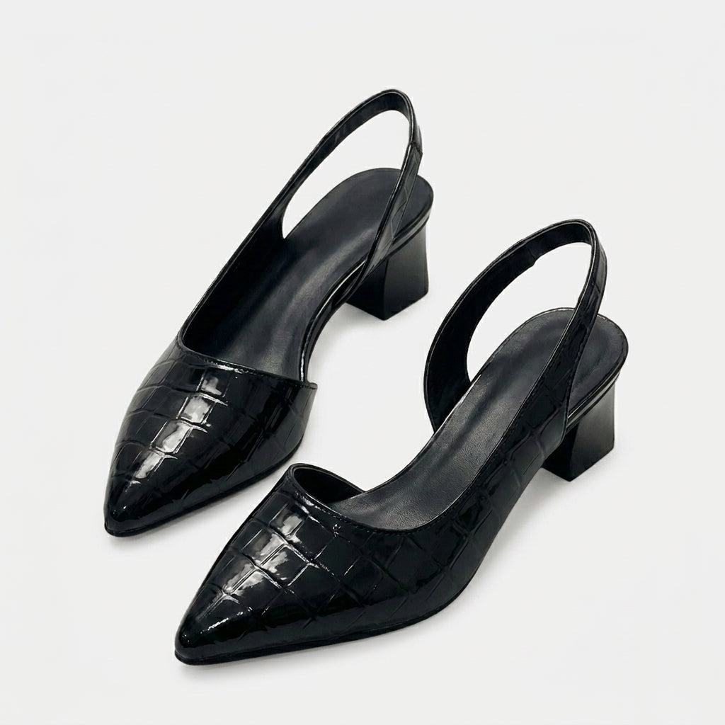 Izabela – Pantofi slingback cu vârf ascuțit