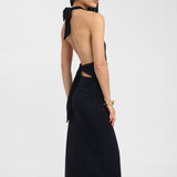 Iasmina – Rochie maxi de seară cu halter