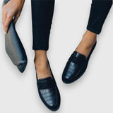 Daniela – Mocasini cu model croco