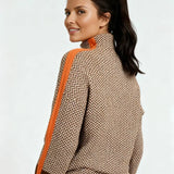 Marina – Pulover cu model chevron