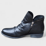 Veta – Botine cu fermoar lateral
