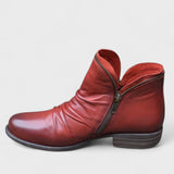 Veta – Botine cu fermoar lateral