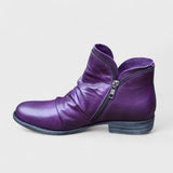 Veta – Botine cu fermoar lateral