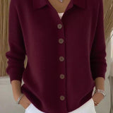 Catrinel – Cardigan tricotat cu guler