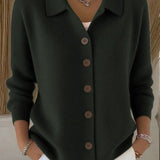 Catrinel – Cardigan tricotat cu guler
