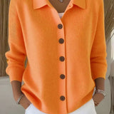 Catrinel – Cardigan tricotat cu guler