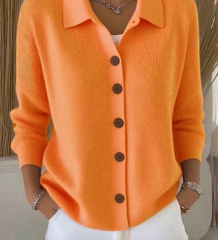 Catrinel – Cardigan tricotat cu guler