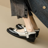 Rodica – Pantofi Mary Jane brogue