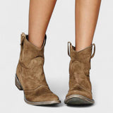 Adelina – Botine western cu toc mic