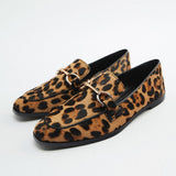 Celia – Mocasini cu imprimeu leopard