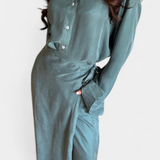 Theodora – Set cămașă și pantaloni-fustă