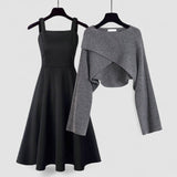 Margareta – Set rochie și pulover scurt