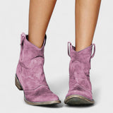 Adelina – Botine western cu toc mic